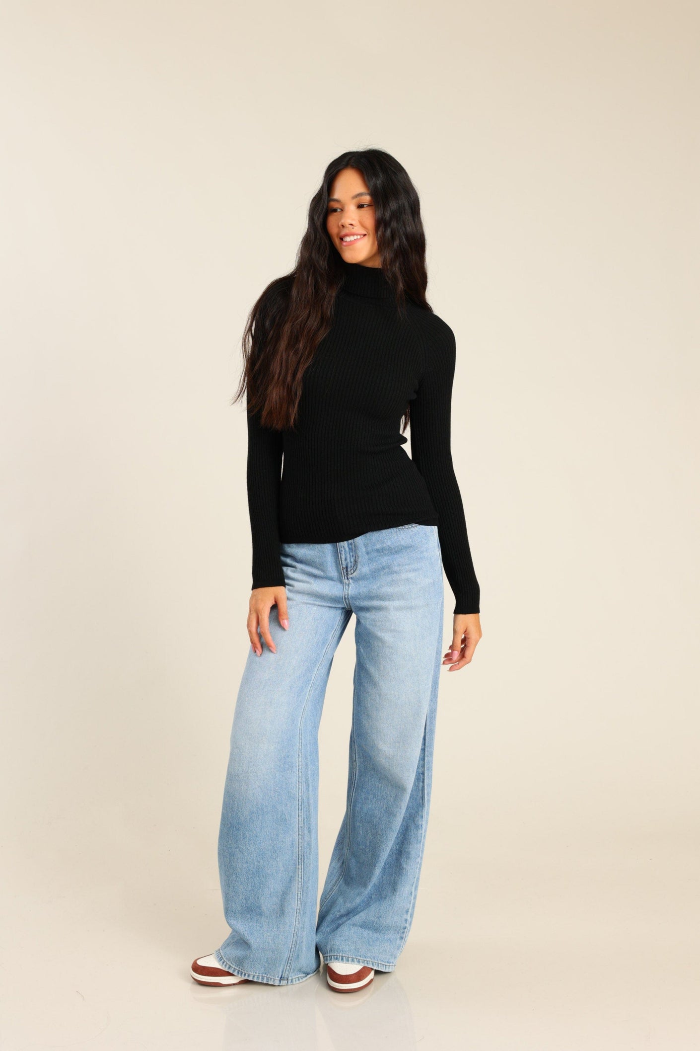 FOX נשים סריגים סריג סריג