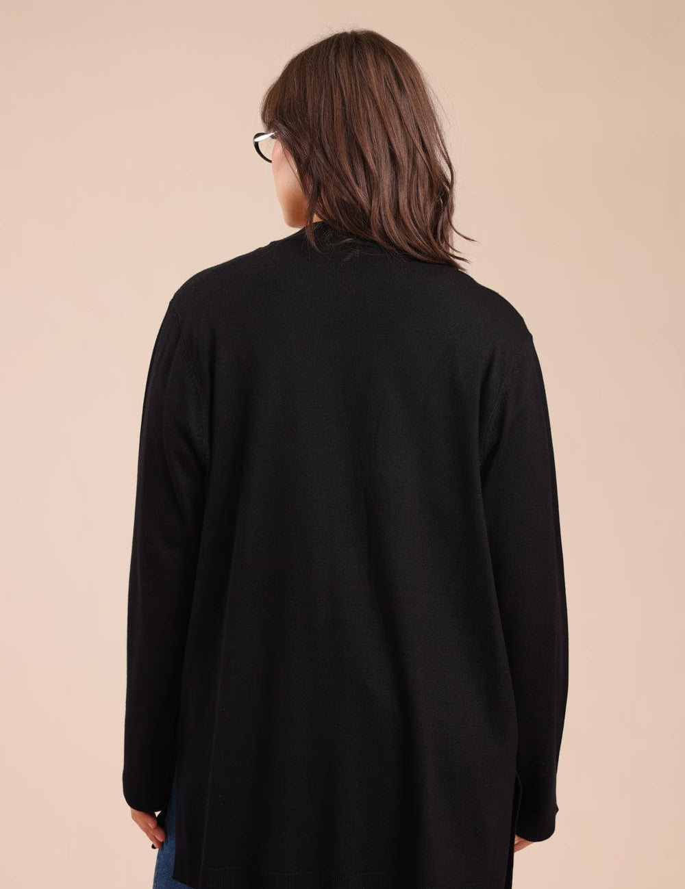 FOX פלאס נשים סריגים סריג קרדיגן| PLUS SIZE סריג קרדיגן| PLUS SIZE