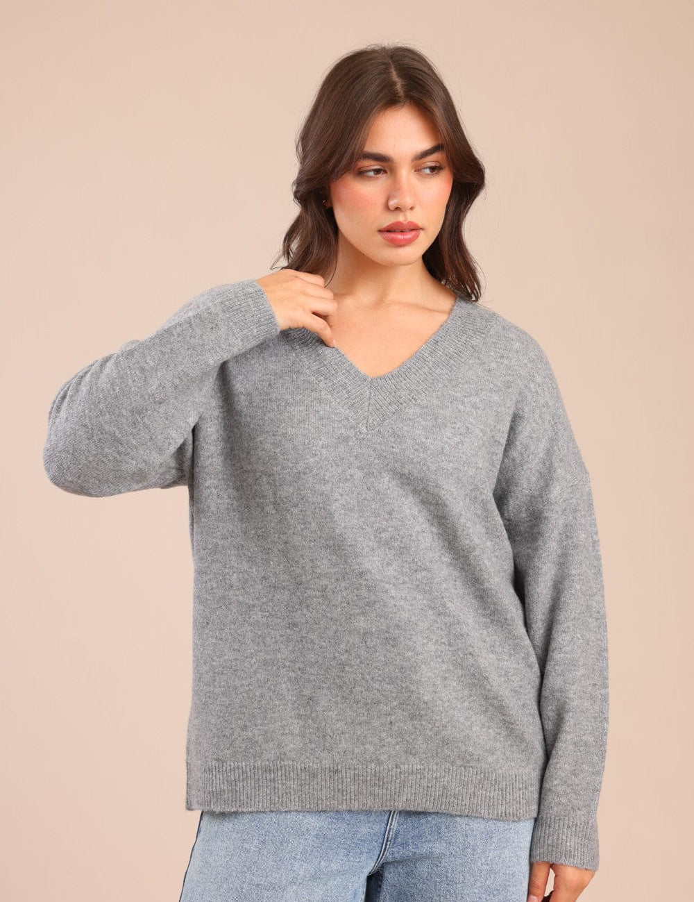 FOX פלאס נשים סריגים סריג | PLUS SIZE סריג | PLUS SIZE