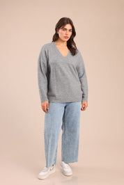 FOX פלאס נשים סריגים סריג | PLUS SIZE סריג | PLUS SIZE