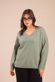 FOX פלאס נשים סריגים סריג | PLUS SIZE סריג | PLUS SIZE