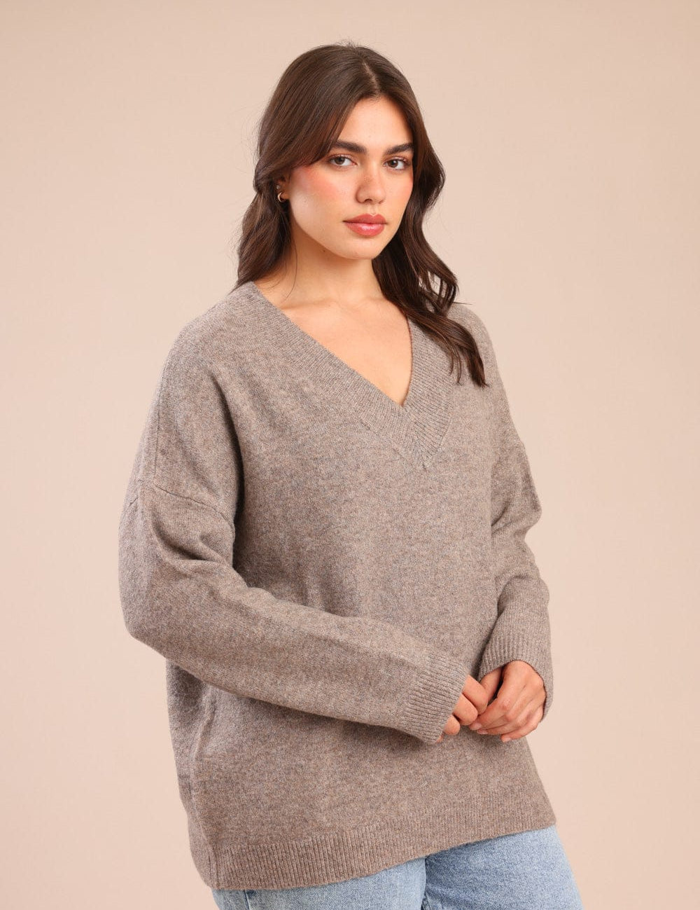 FOX פלאס נשים סריגים סריג | PLUS SIZE סריג | PLUS SIZE