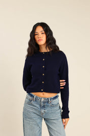 FOX נשים סריגים סריג קרדיגן סריג קרדיגן