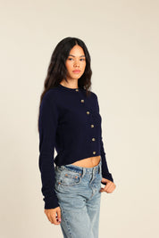 FOX נשים סריגים סריג קרדיגן סריג קרדיגן