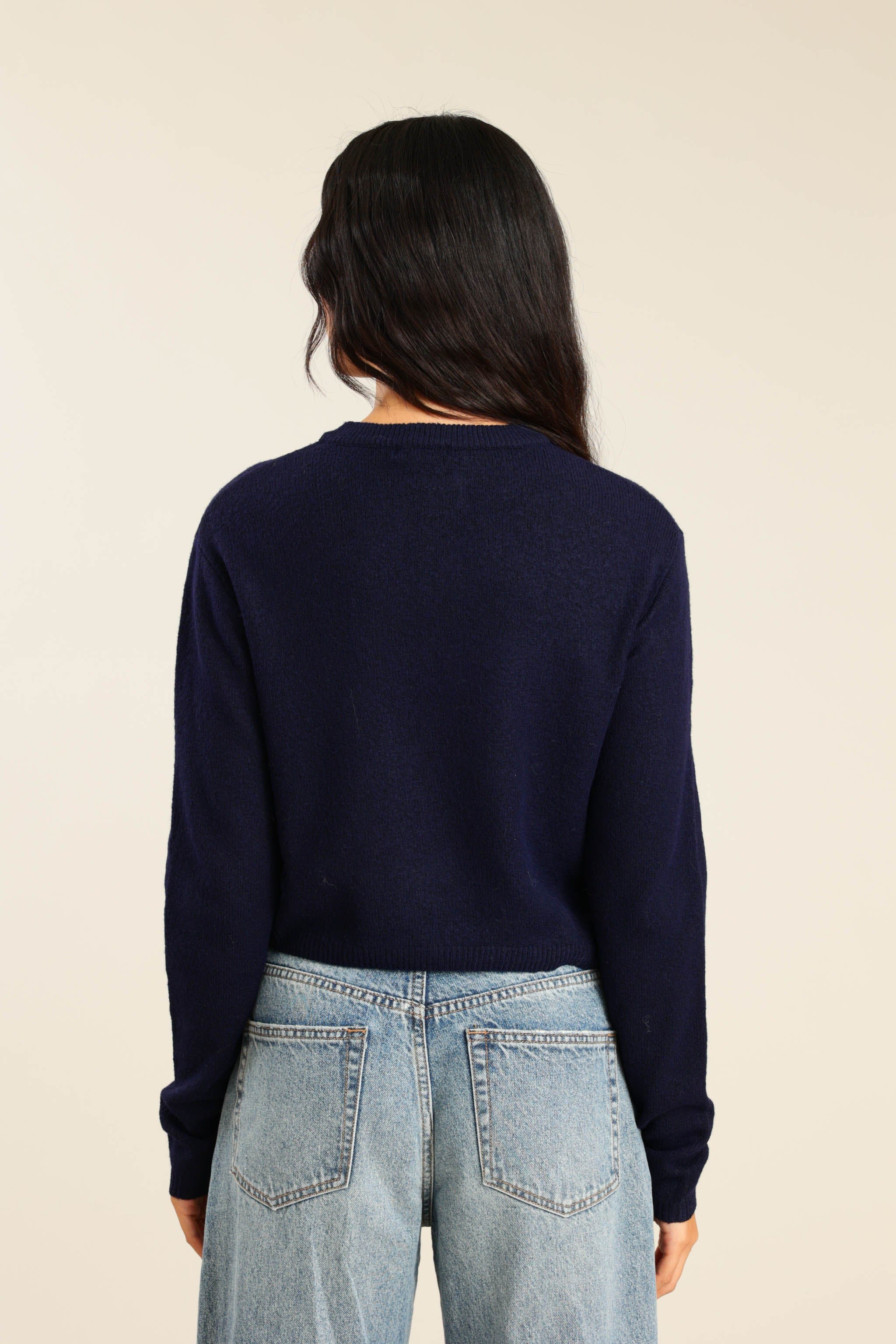 FOX נשים סריגים סריג קרדיגן סריג קרדיגן