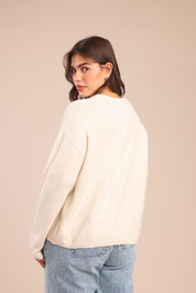 FOX פלאס נשים סריגים סריג קרדיגן | PLUS SIZE סריג קרדיגן | PLUS SIZE