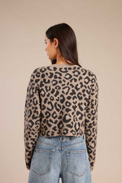 FOX נשים סריגים סריג קרדיגן סריג קרדיגן