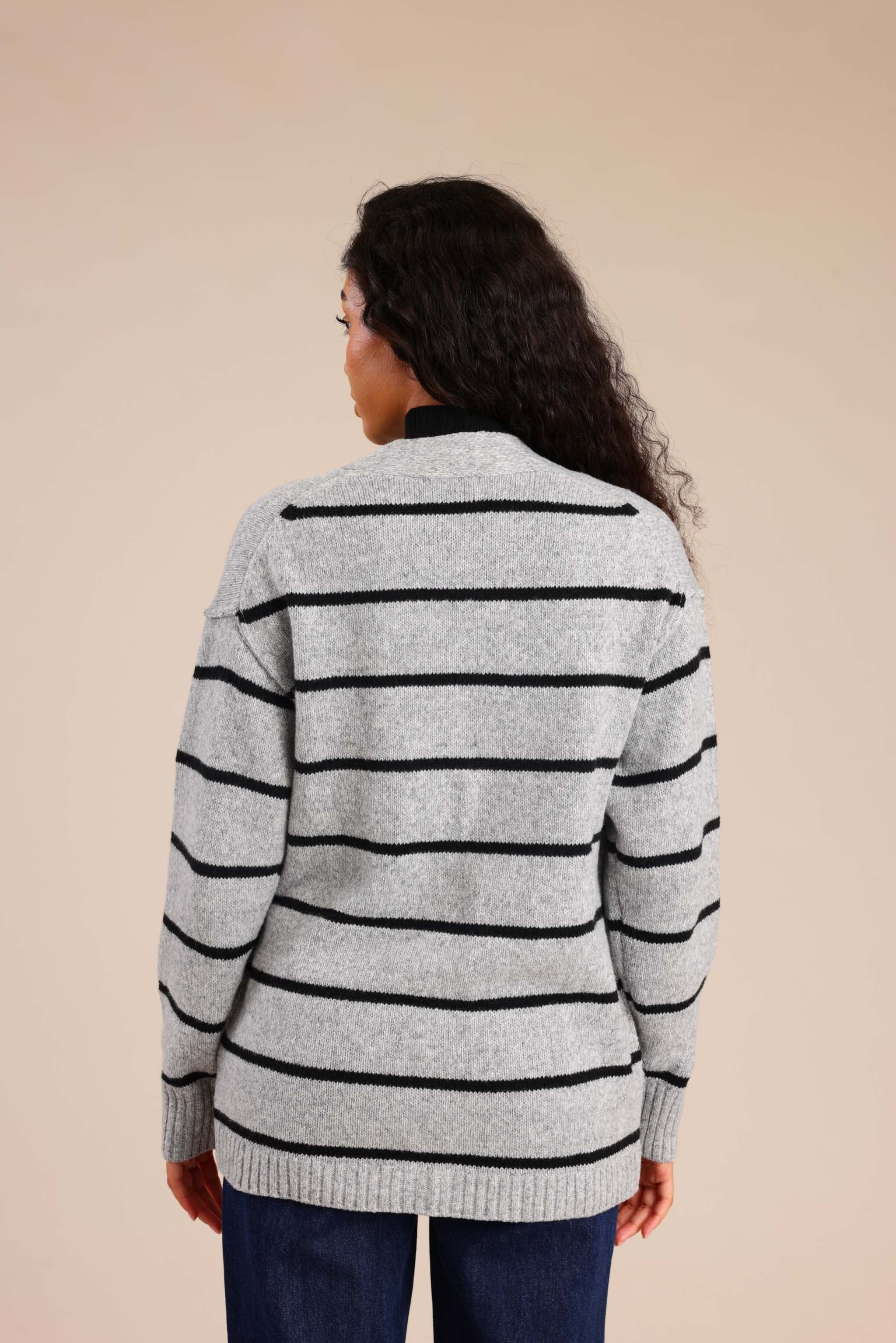 FOX נשים סריגים סריג קרדיגן סריג קרדיגן