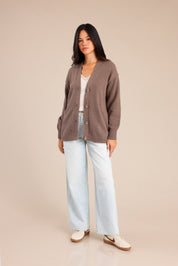 FOX נשים סריגים סריג קרדיגן סריג קרדיגן