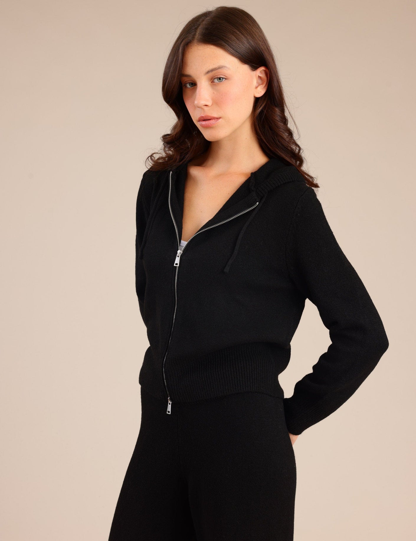 FOX נשים סריגים סריג קרדיגן סריג קרדיגן