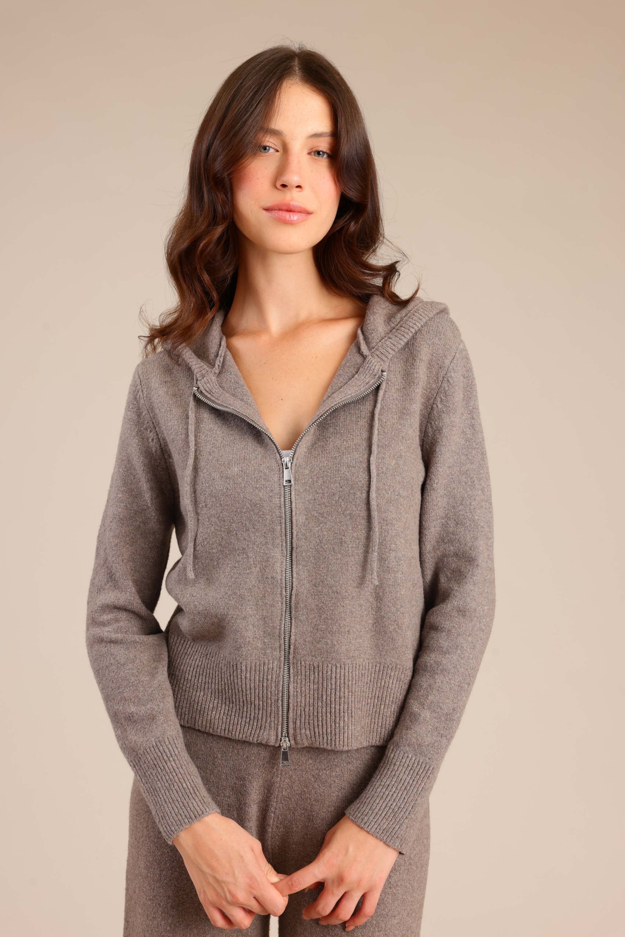 FOX נשים סריגים סריג קרדיגן סריג קרדיגן