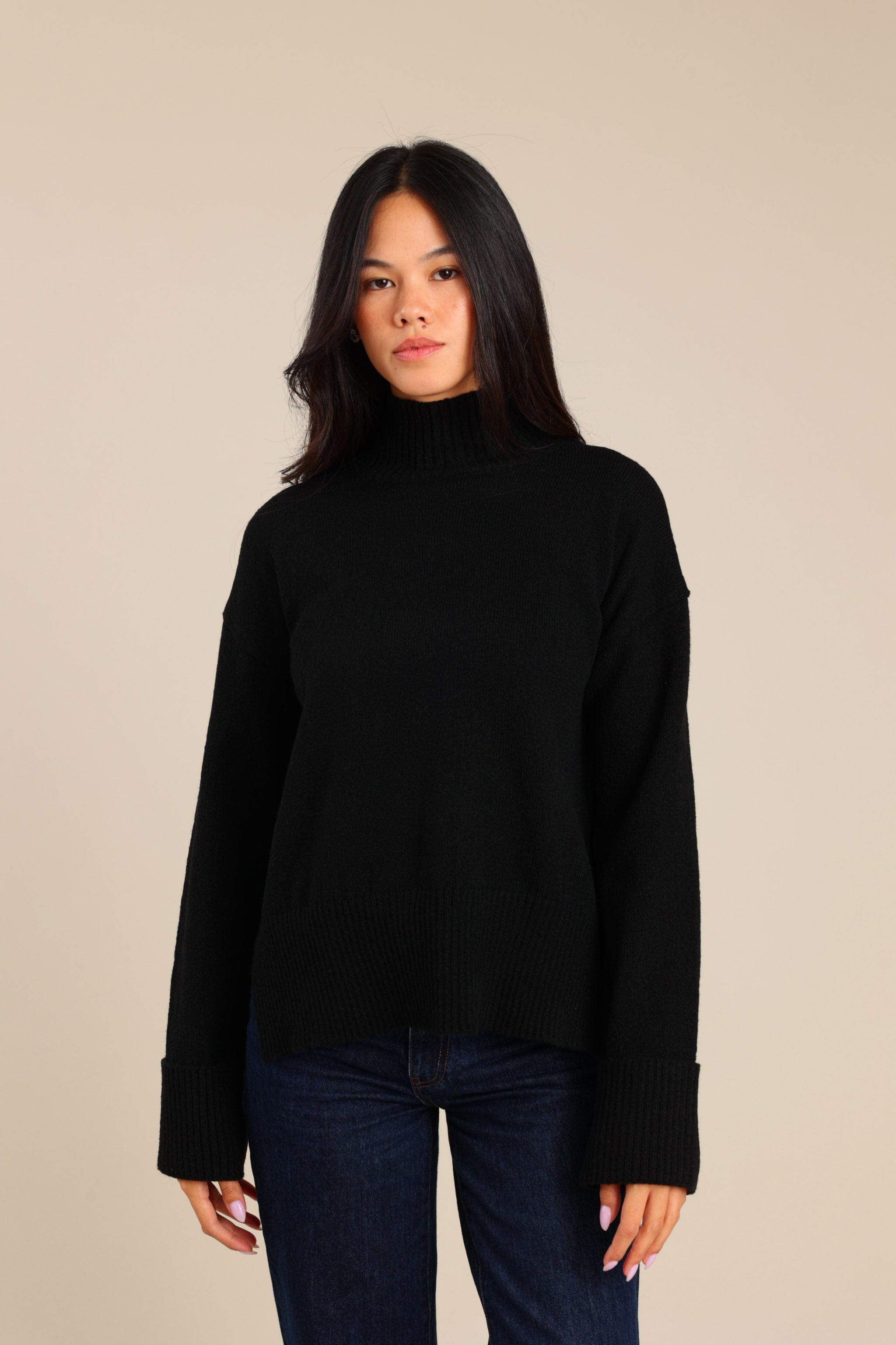 FOX נשים סריגים סריג סריג