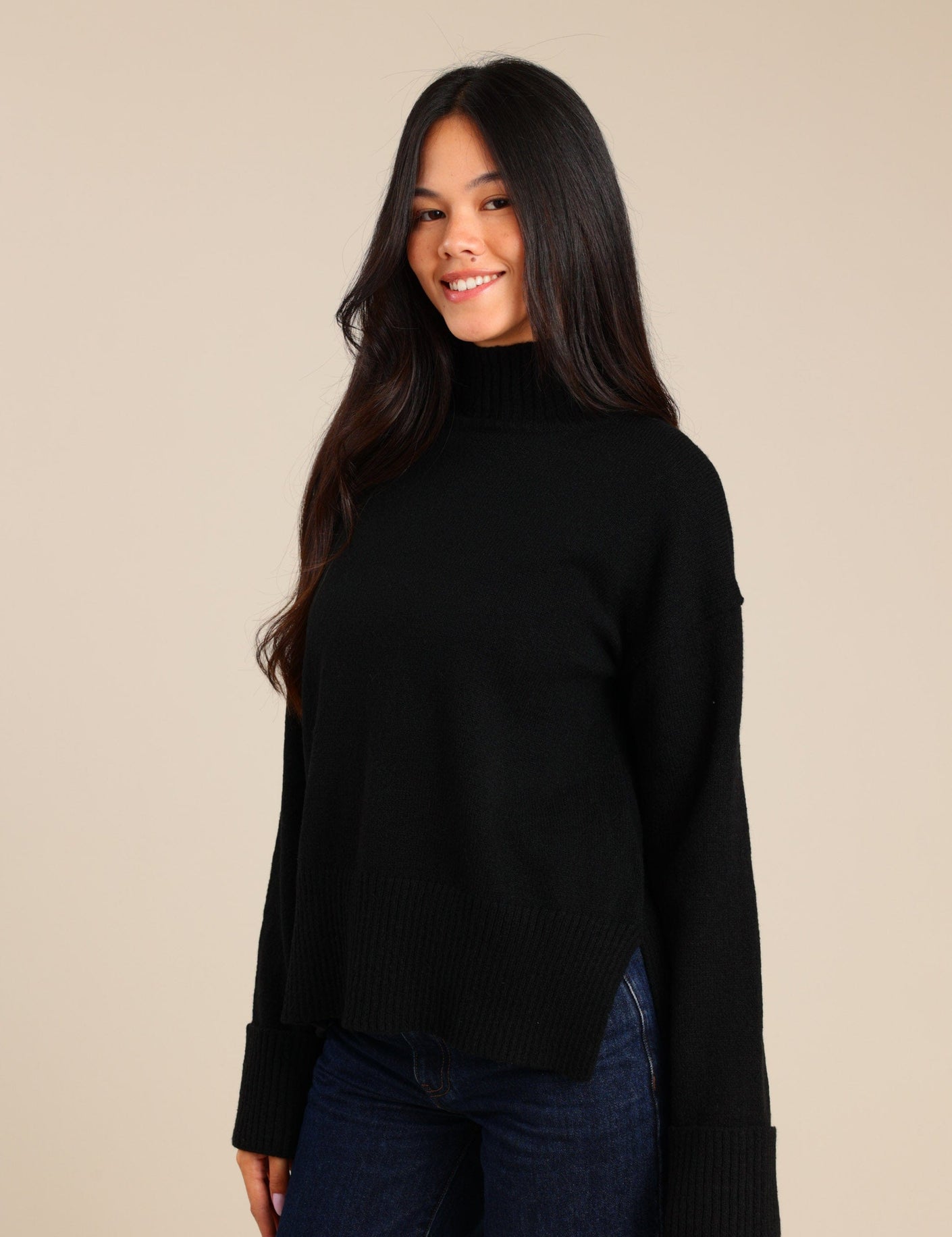 FOX נשים סריגים סריג סריג