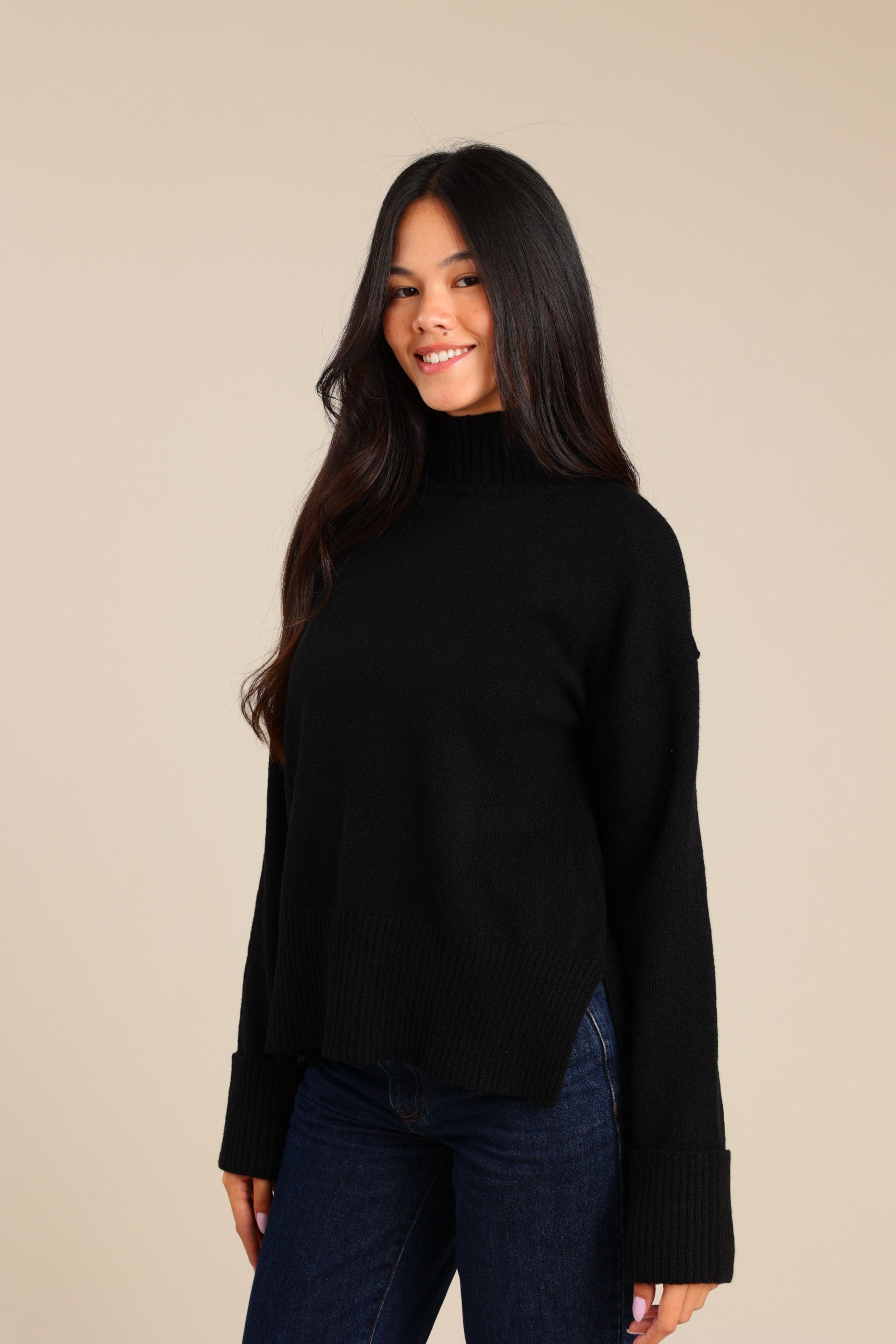 FOX נשים סריגים סריג סריג