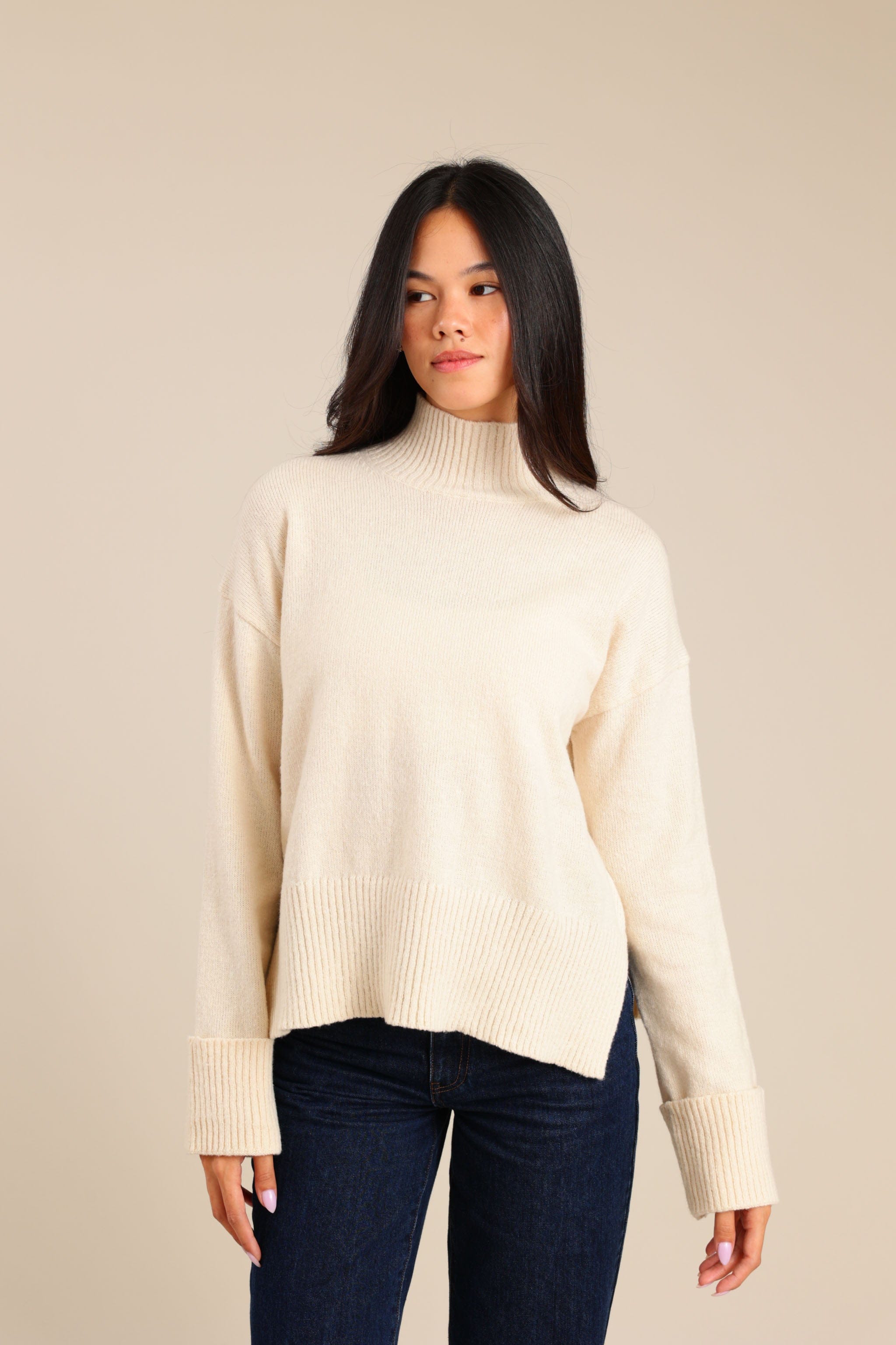 FOX נשים סריגים סריג סריג