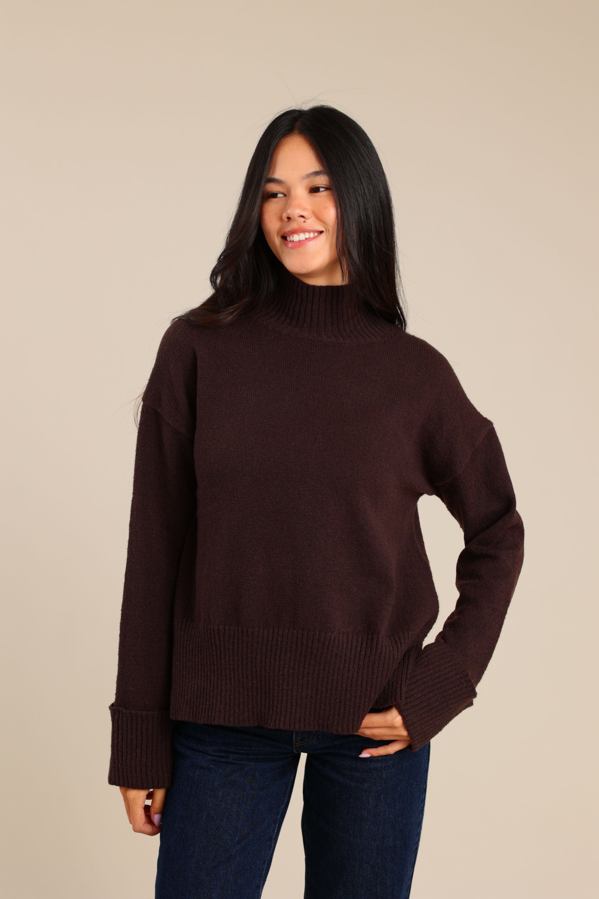 FOX נשים סריגים סריג סריג