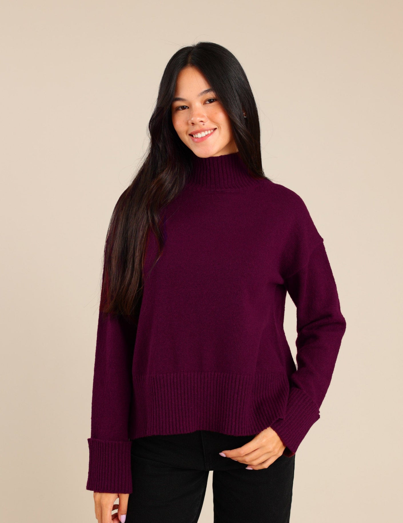 FOX נשים סריגים סריג סריג