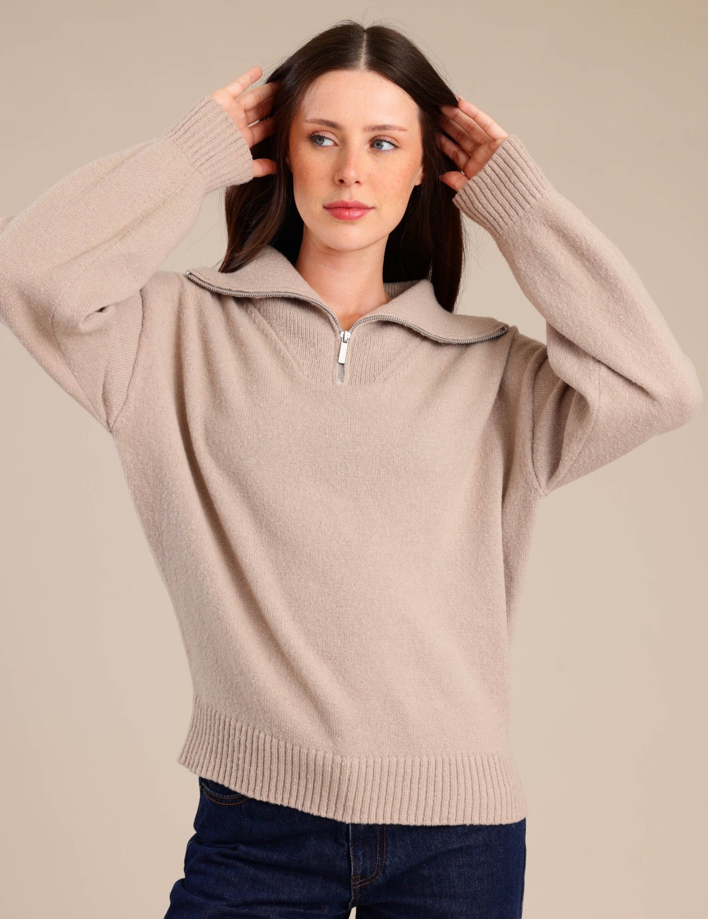 FOX נשים סריגים סריג סריג