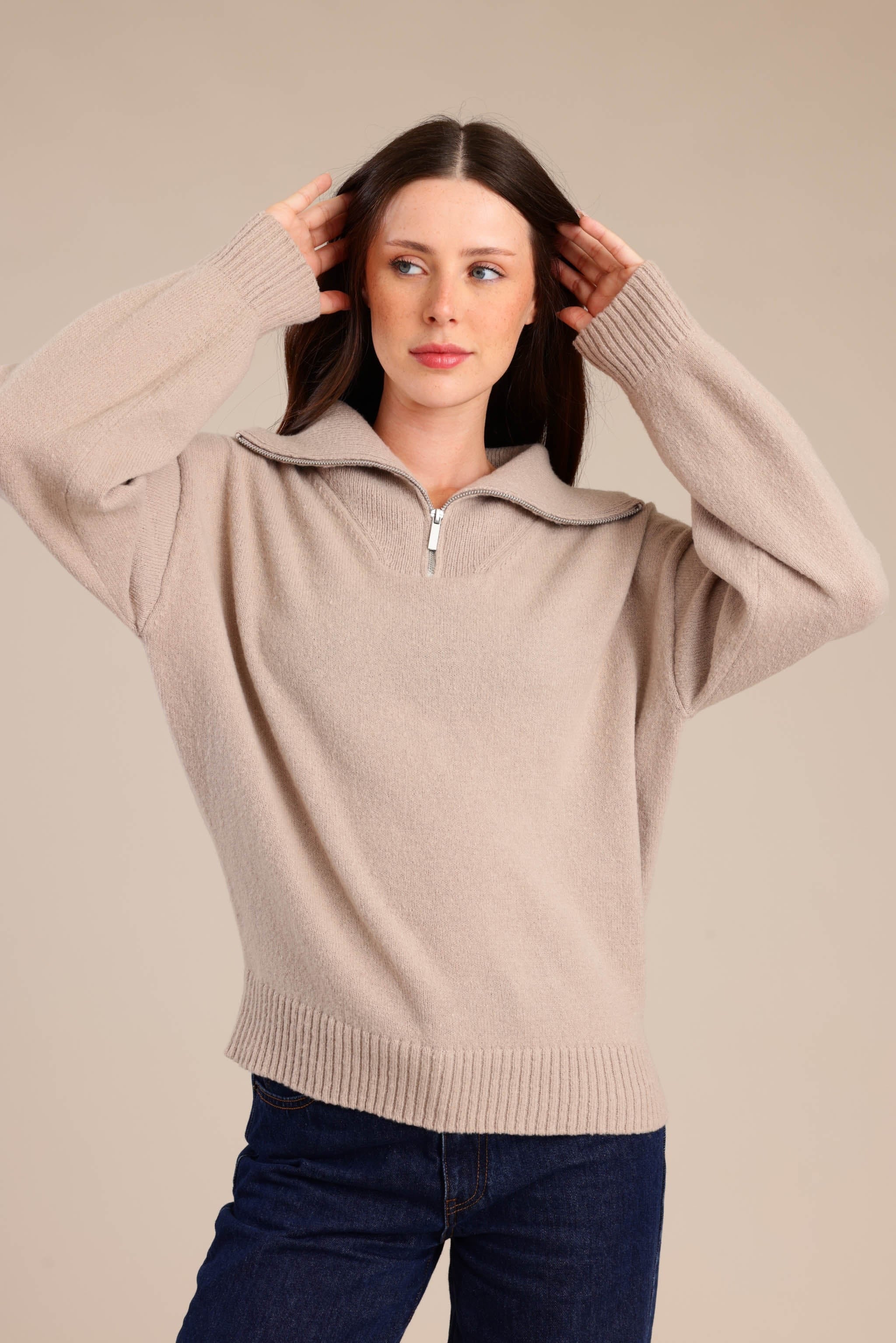 FOX נשים סריגים סריג סריג