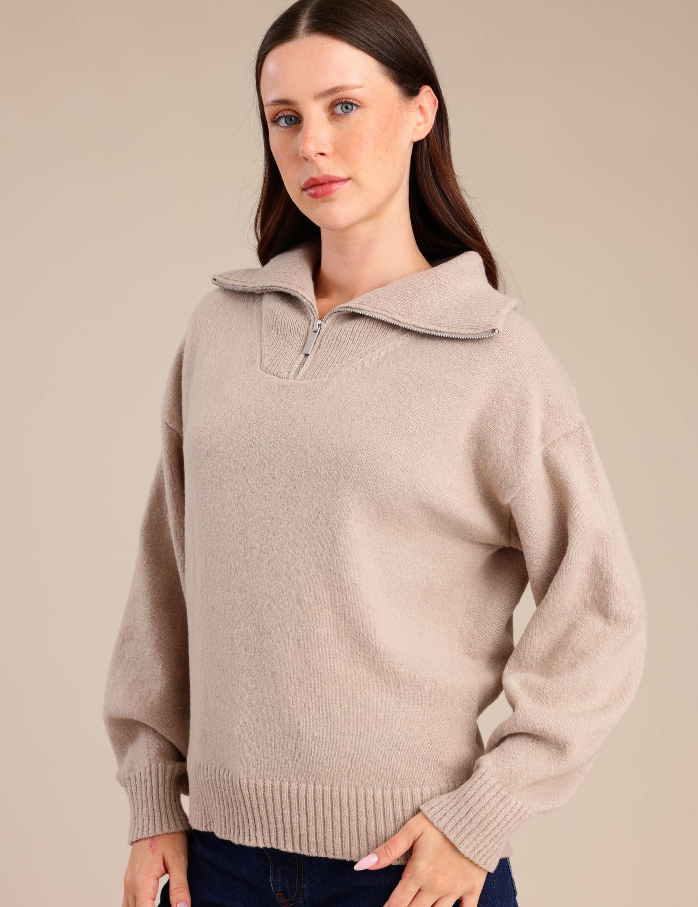 FOX נשים סריגים סריג סריג