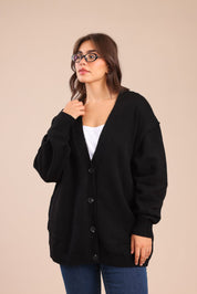 FOX פלאס נשים סריגים סריג קרדיגן| PLUS SIZE סריג קרדיגן| PLUS SIZE