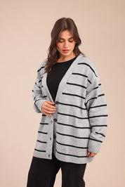 FOX פלאס נשים סריגים סריג קרדיגן| PLUS SIZE סריג קרדיגן| PLUS SIZE