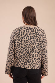 FOX פלאס נשים סריגים סריג קרדיגן| PLUS SIZE סריג קרדיגן| PLUS SIZE