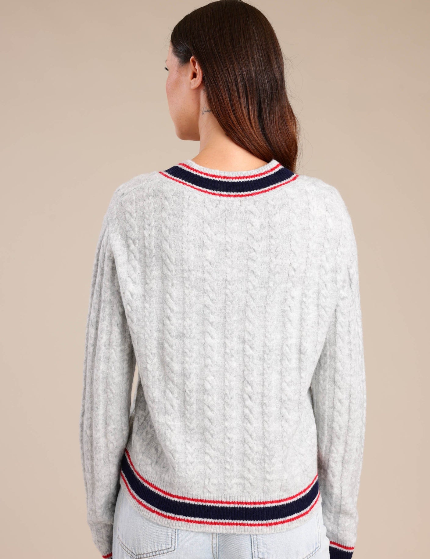 FOX נשים סריגים סריג V נשים סריג V נשים