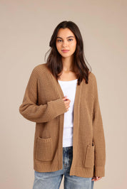 FOX נשים סריגים סריג קרדיגן סריג קרדיגן