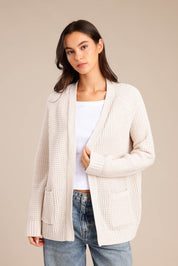 FOX נשים סריגים סריג קרדיגן סריג קרדיגן