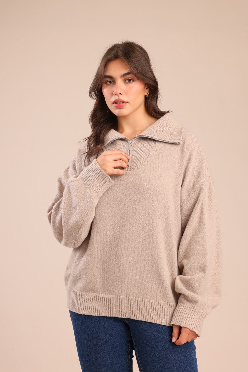 FOX פלאס נשים סריגים סריג | PLUS SIZE סריג | PLUS SIZE