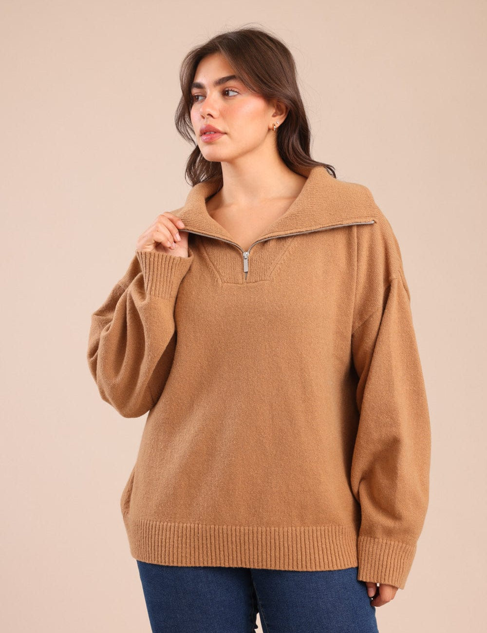 FOX פלאס נשים סריגים סריג | PLUS SIZE סריג | PLUS SIZE