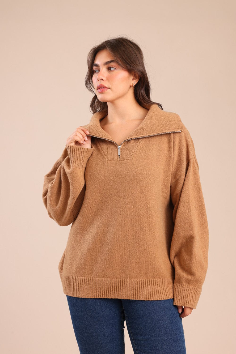 FOX פלאס נשים סריגים סריג | PLUS SIZE סריג | PLUS SIZE