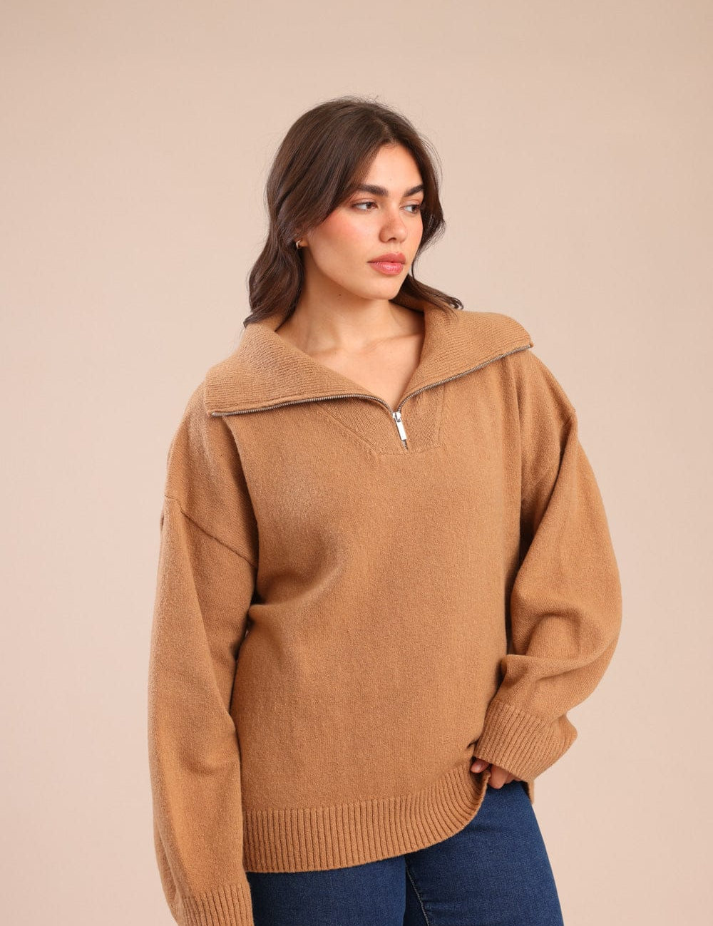 FOX פלאס נשים סריגים סריג | PLUS SIZE סריג | PLUS SIZE