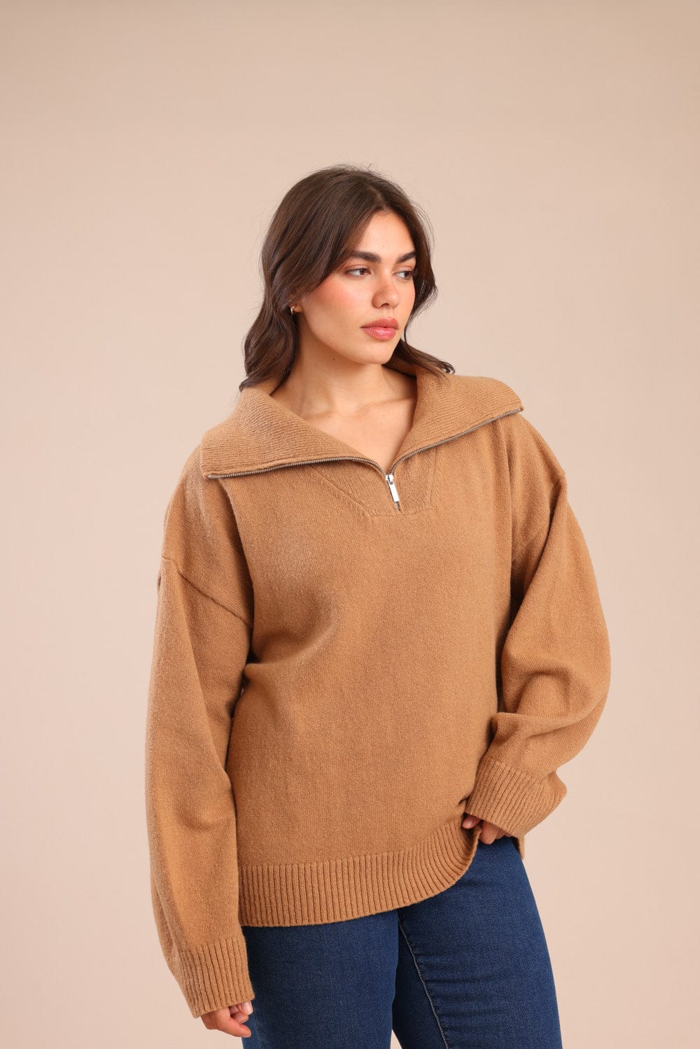 FOX פלאס נשים סריגים סריג | PLUS SIZE סריג | PLUS SIZE