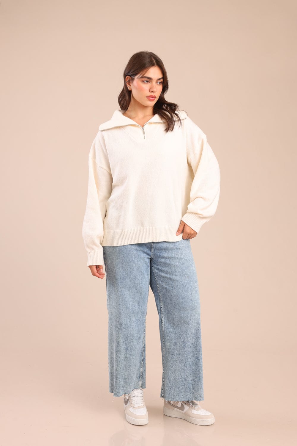 FOX פלאס נשים סריגים סריג | PLUS SIZE סריג | PLUS SIZE