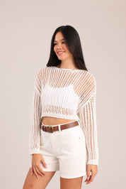 FOX נשים סריגים סריג נשים מחורר סריג נשים מחורר