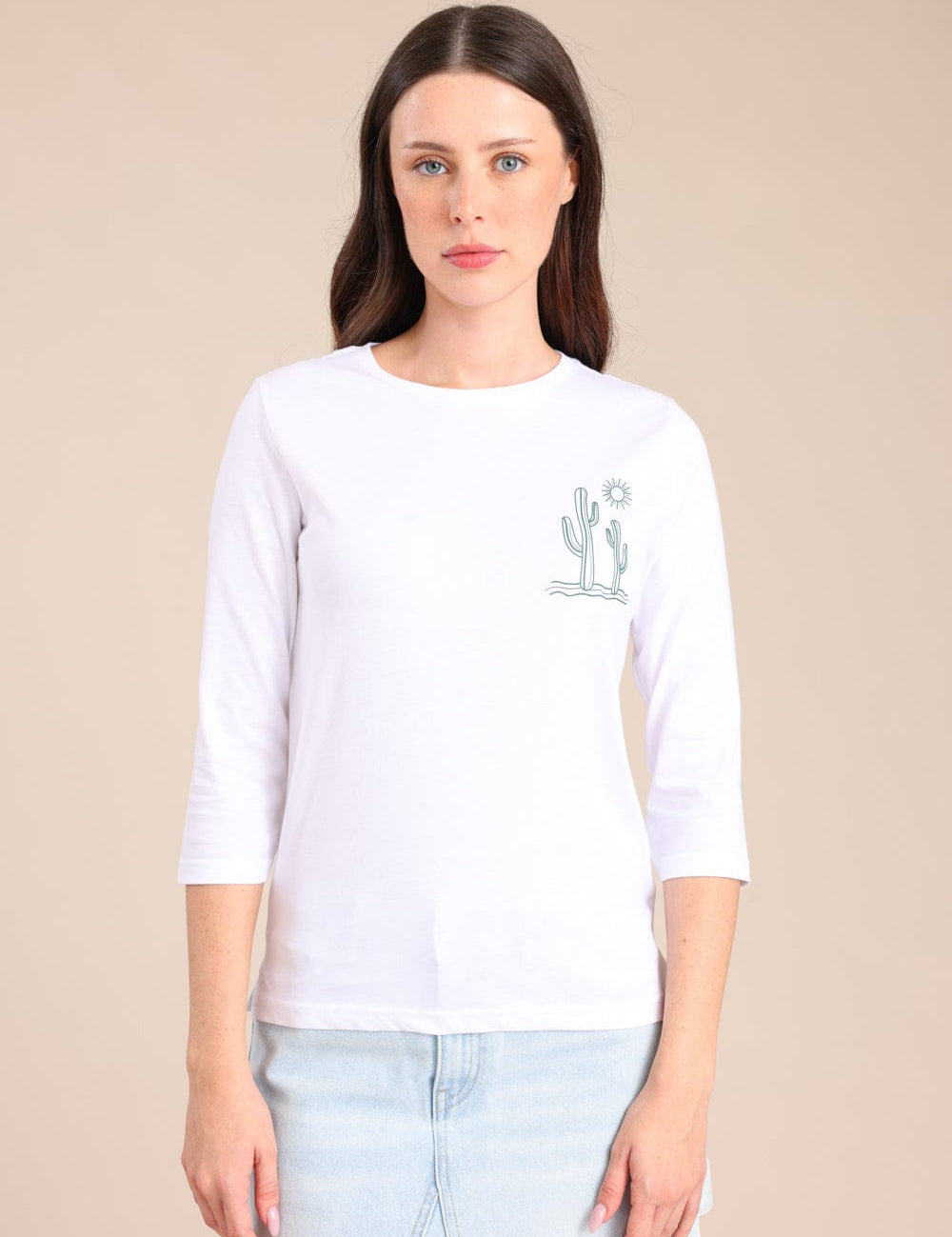 FOX FOX חולצה חולצה עם דפוס חולצה עם דפוס