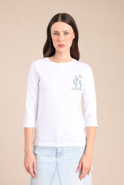 FOX FOX חולצה חולצה עם דפוס חולצה עם דפוס