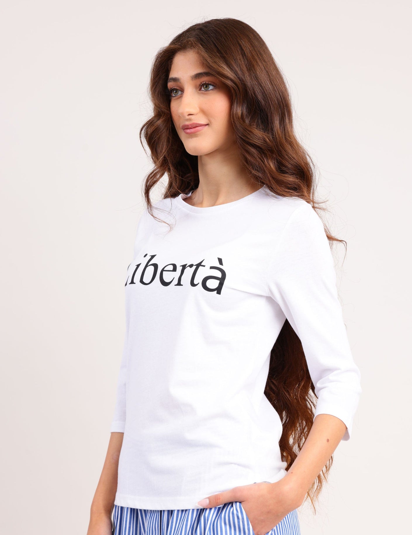 FOX נשים חולצה חולצה עם הדפס חולצה עם הדפס