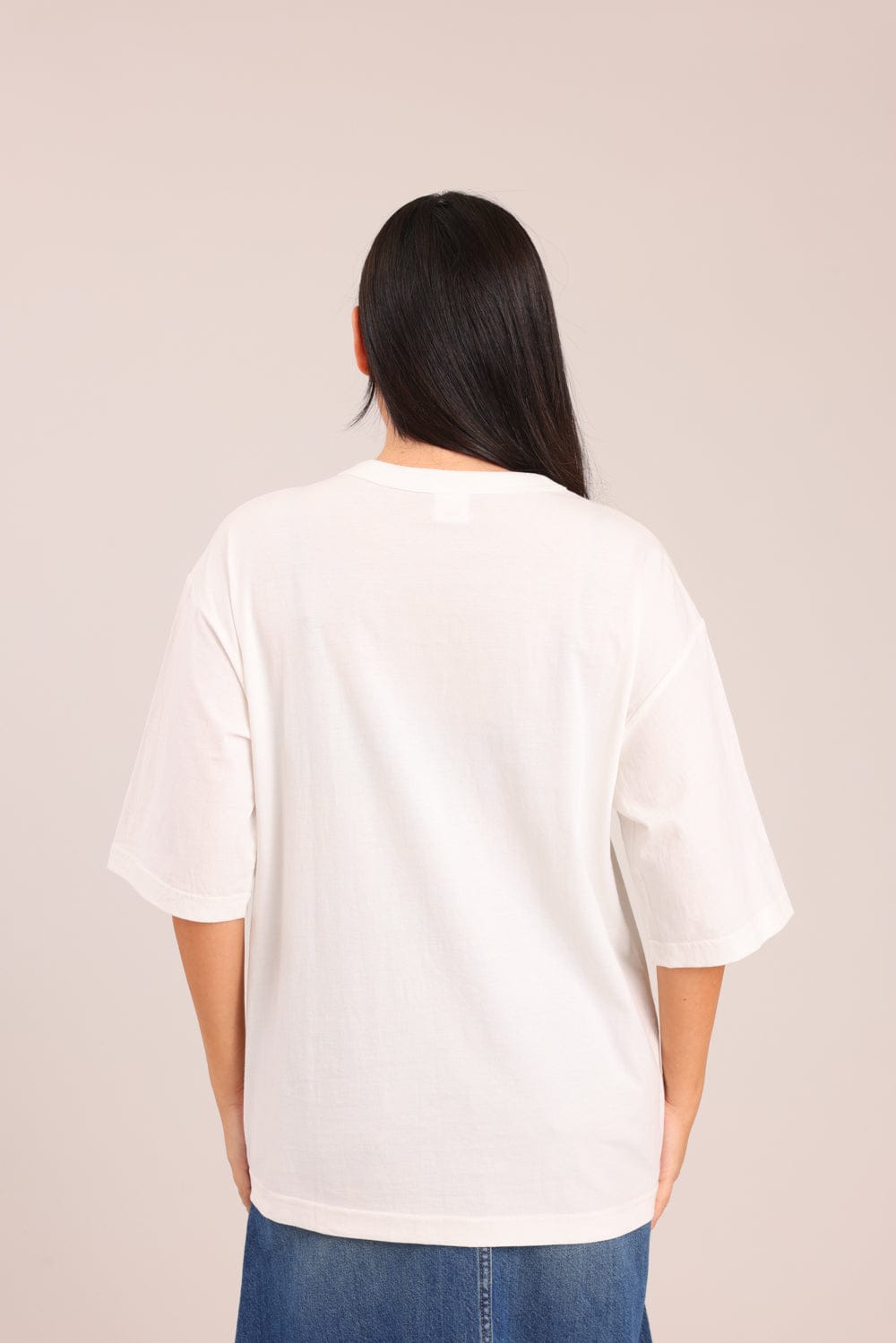 FOX נשים חולצה ארוכה חולצה ממותגת סטיץ' דיסני חולצה ממותגת סטיץ' דיסני