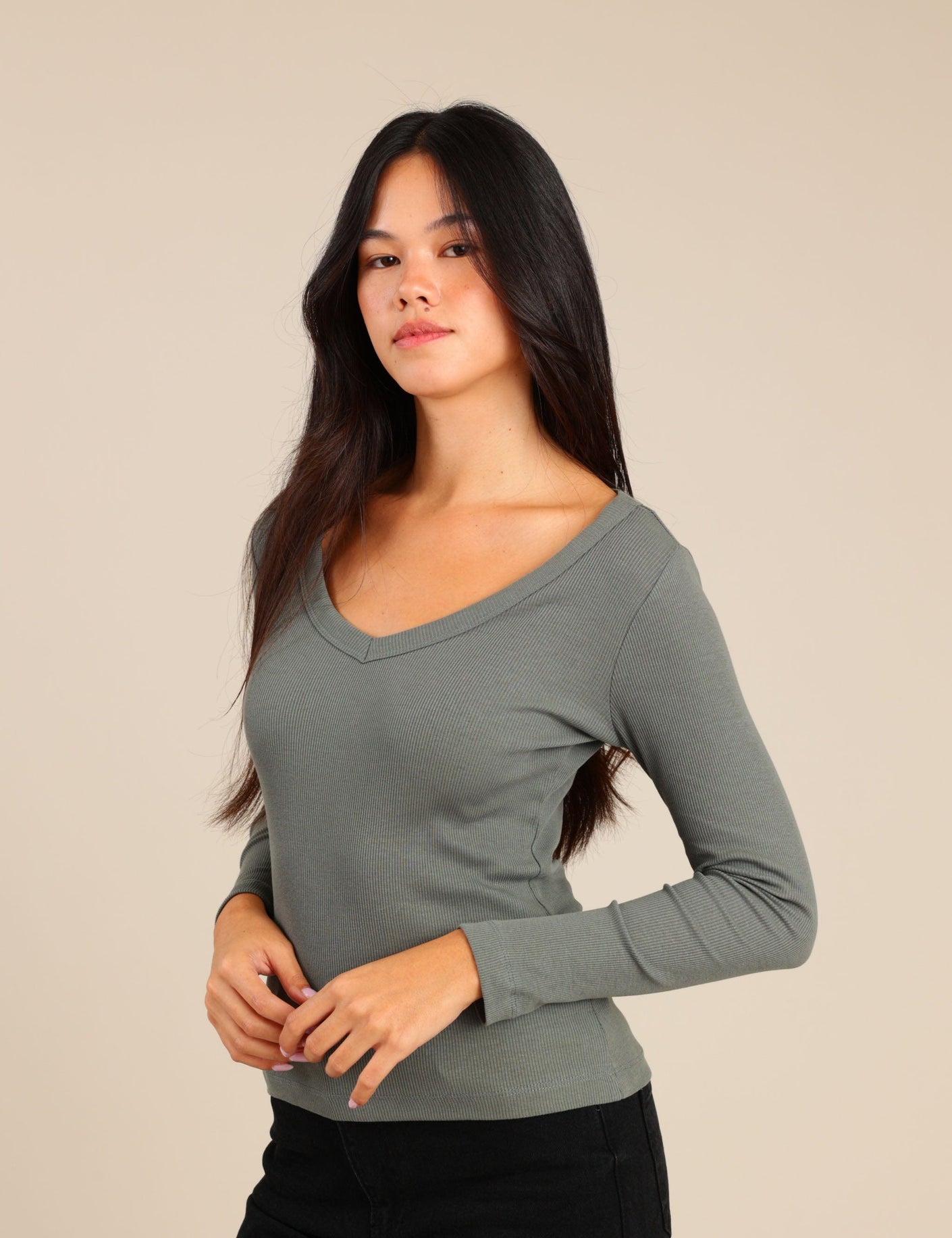 FOX FOX חולצה חולצה חלקה חולצה חלקה