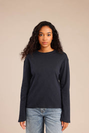 FOX נשים חולצה חולצה חלקה חולצה חלקה