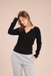 FOX נשים חולצה חולצה עם כפתורים חולצה עם כפתורים