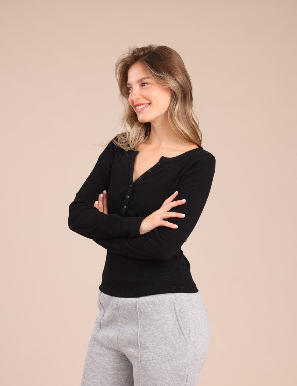 FOX נשים חולצה חולצה עם כפתורים חולצה עם כפתורים