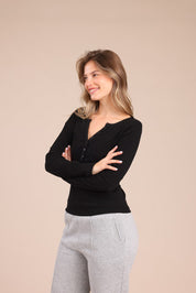 FOX נשים חולצה חולצה עם כפתורים חולצה עם כפתורים