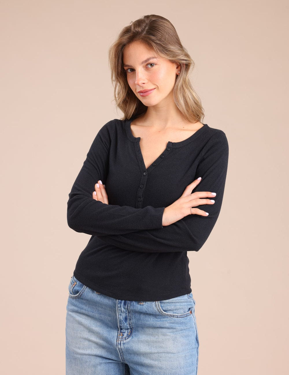 FOX נשים חולצה חולצה עם כפתורים חולצה עם כפתורים