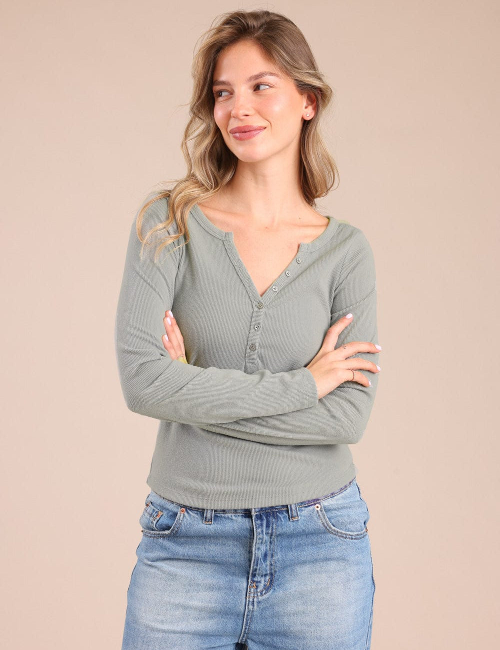 FOX נשים חולצה חולצה עם כפתורים חולצה עם כפתורים