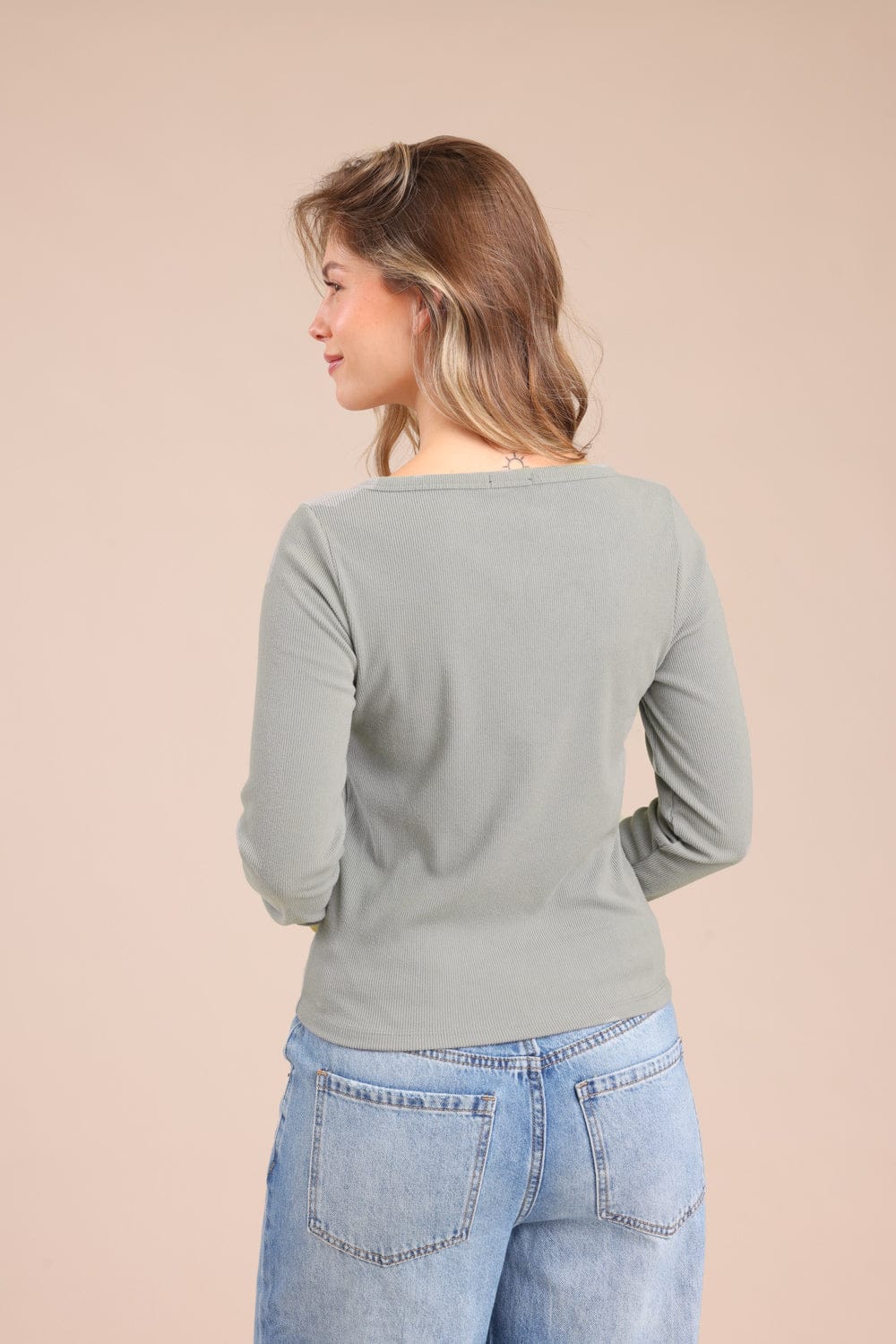 FOX נשים חולצה חולצה עם כפתורים חולצה עם כפתורים