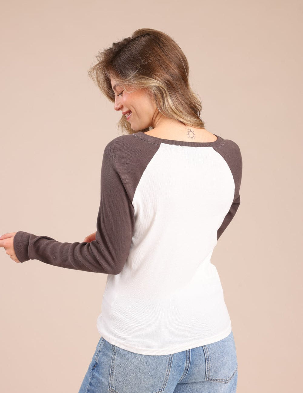 FOX נשים חולצה חולצת רגלן עם הדפס חולצת רגלן עם הדפס